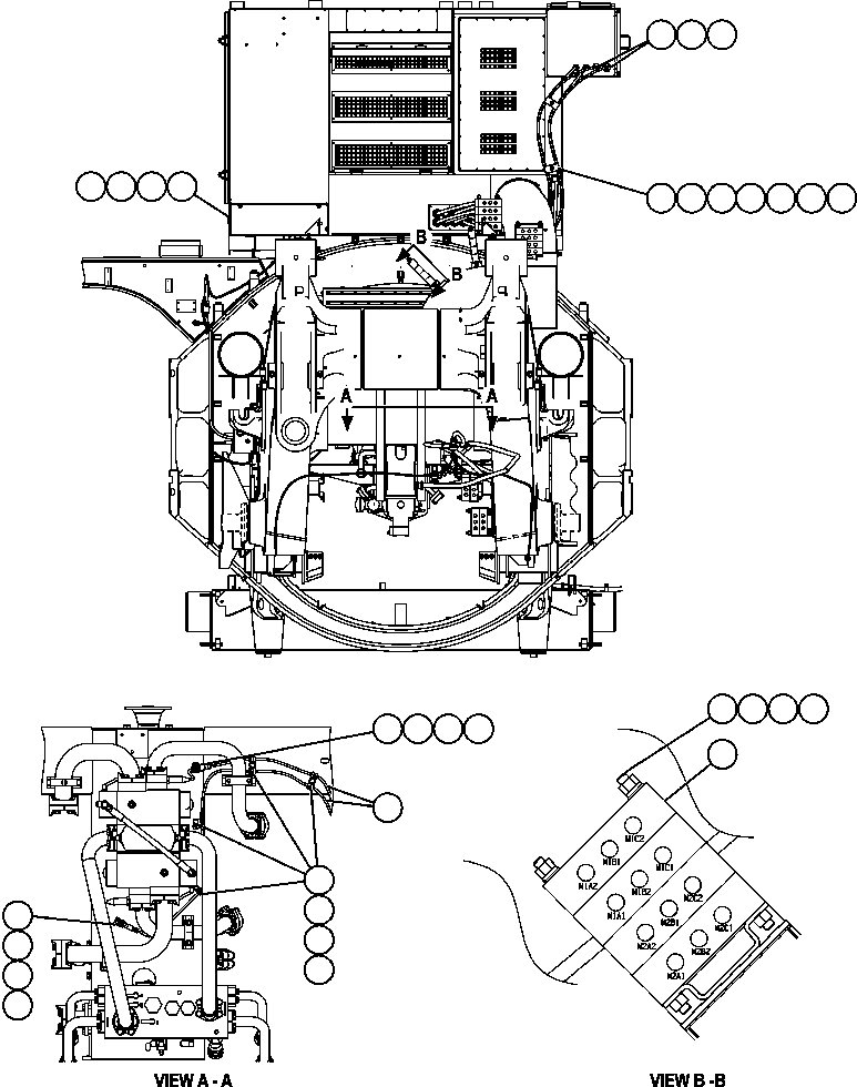 Кабельный зажим ED8963 KOMATSU