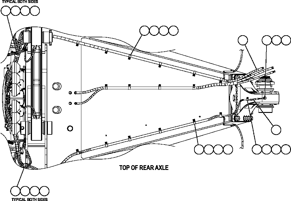 Амортизирующий хомут - 2 7/16" WB3100 KOMATSU
