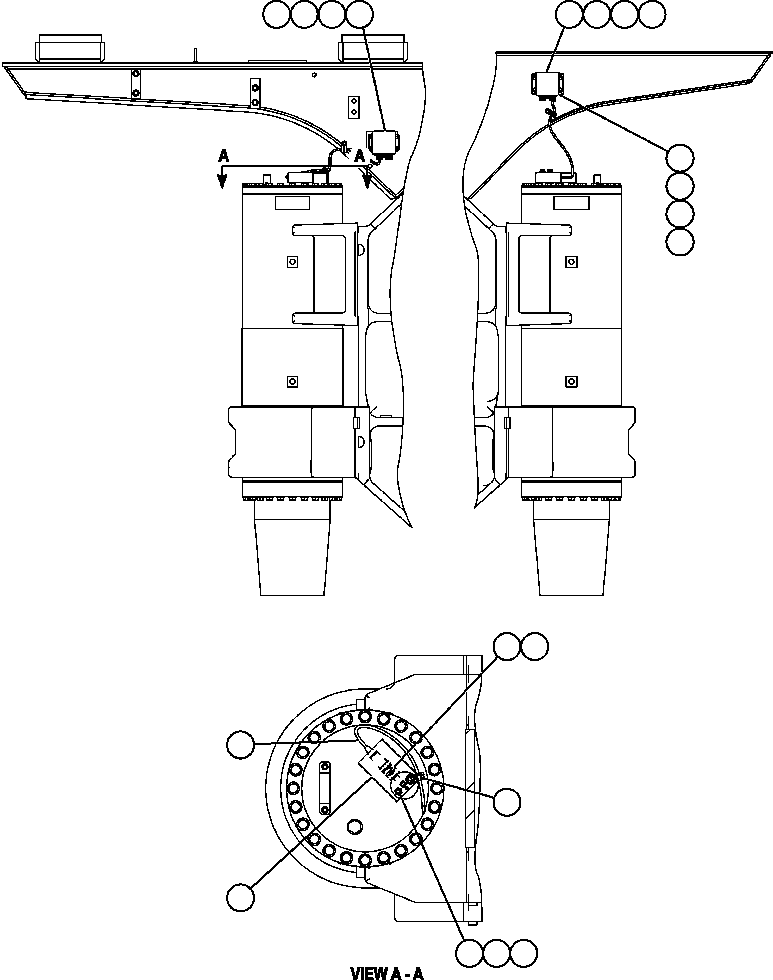 JUNCTION BOX (SEE INDEX) EK9835 KOMATSU