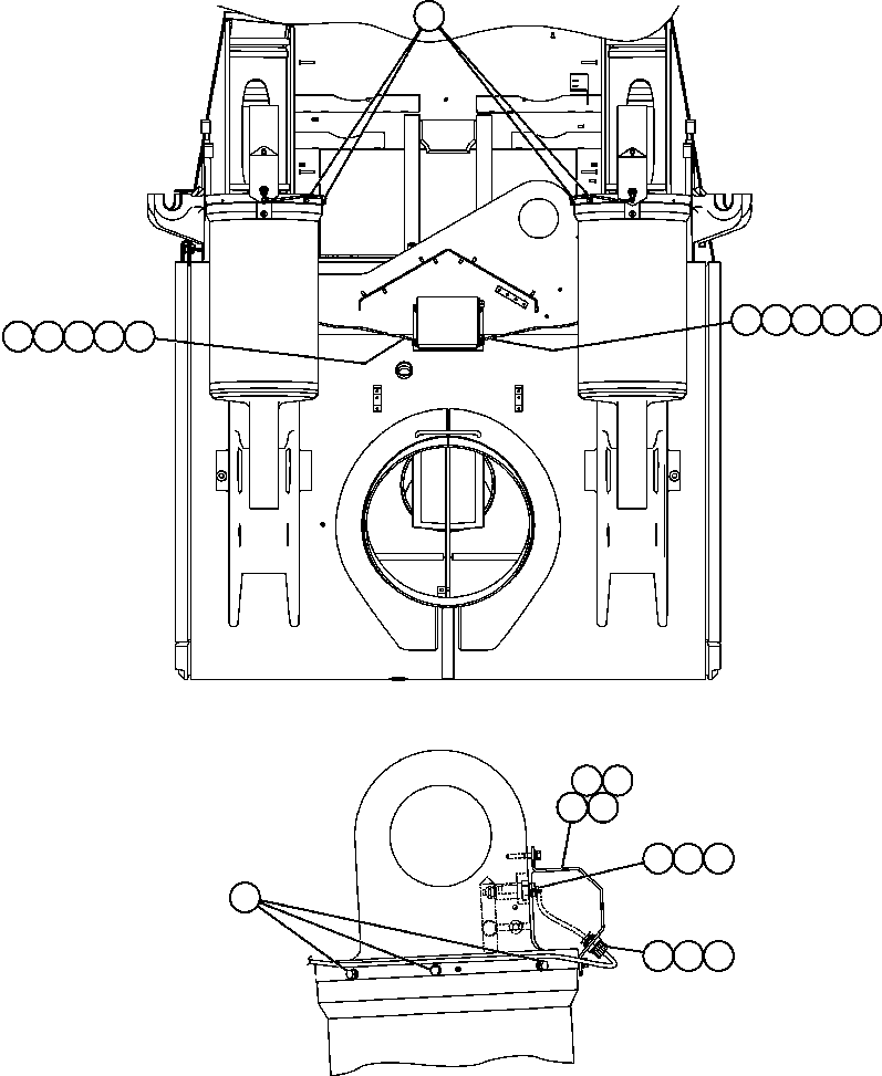 Крышка EK5041 KOMATSU