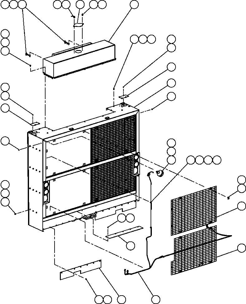 FLOOD LIGHT ASSEMBLY (SEE FIG 42185) AK7503 KOMATSU