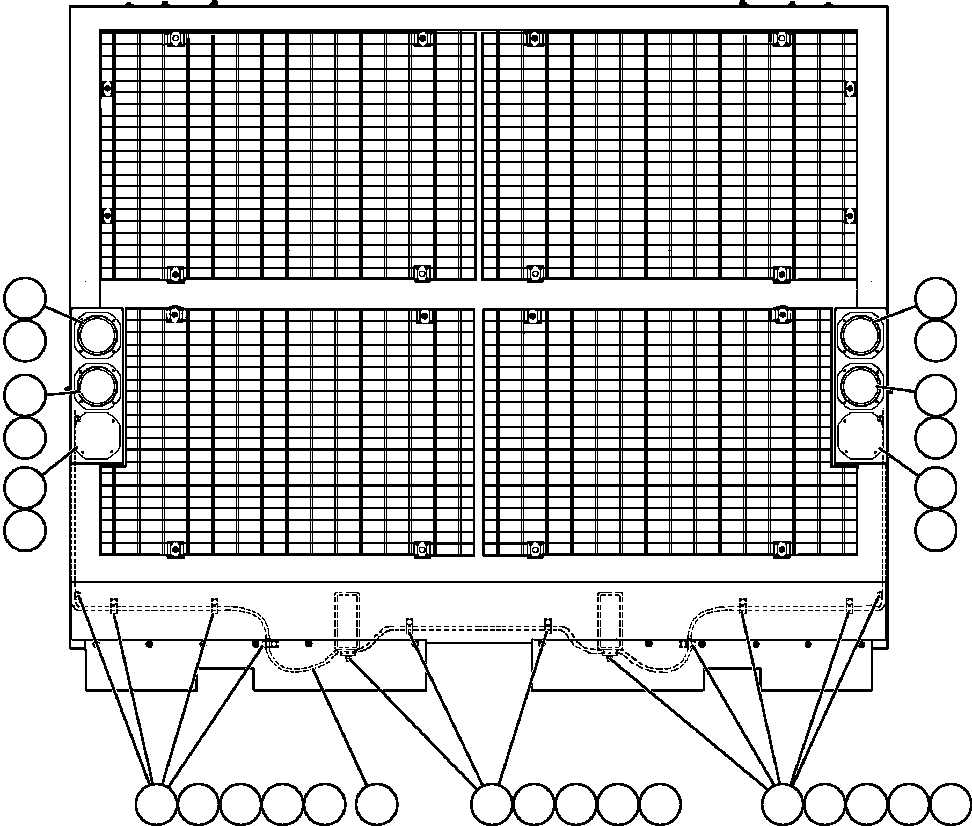 FOG LIGHT ASSEMBLY (SEE FIG 41107) AK7524 KOMATSU