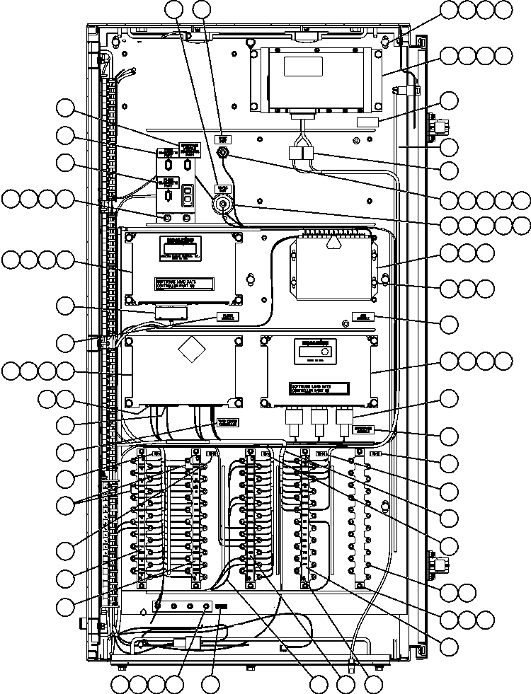 CARD, OIL LEVEL/TEMPERATURE PC0040 KOMATSU