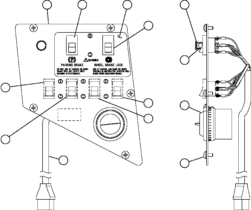 LOUVER, BALL PB7903 KOMATSU