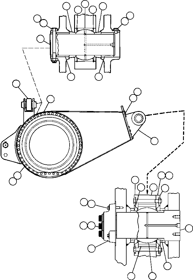 PIVOT EYE ASSEMBLY EK1626 KOMATSU