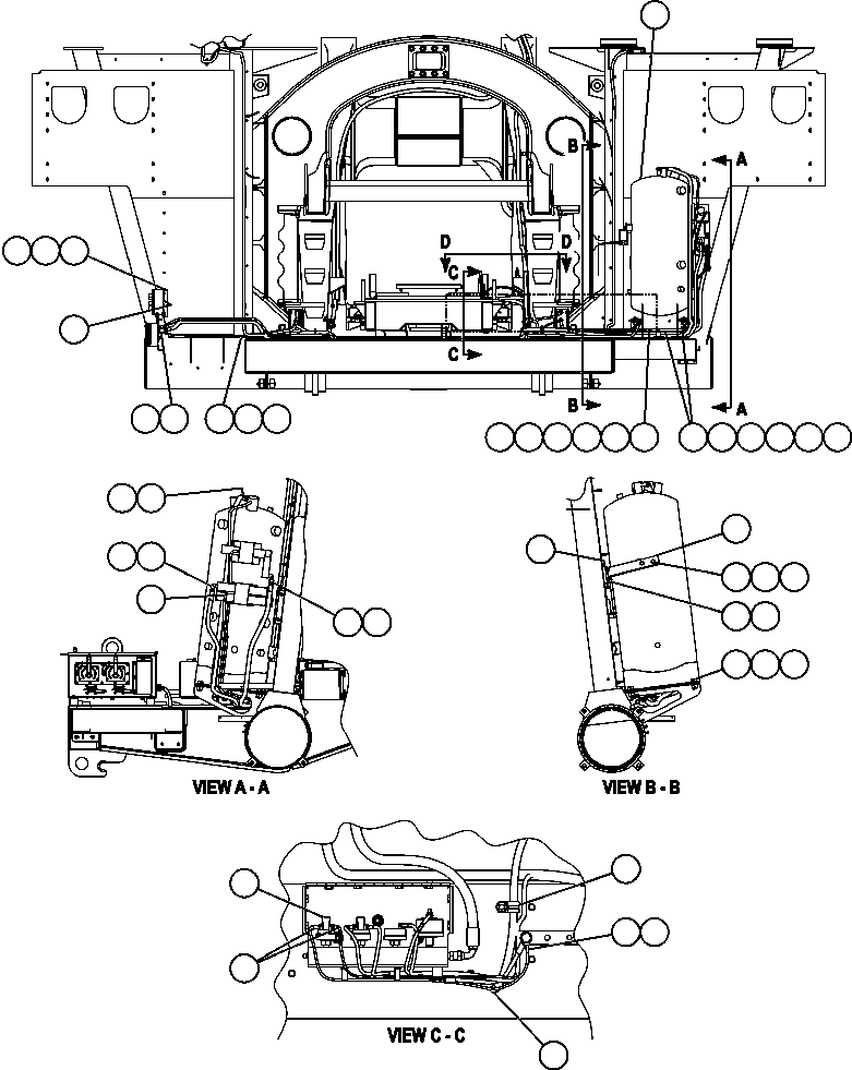 Бобышка с резьбой EJ3557 KOMATSU