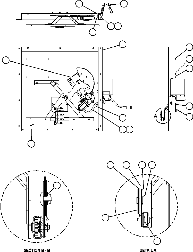 STRAP, DOOR CHECK EM7551 KOMATSU