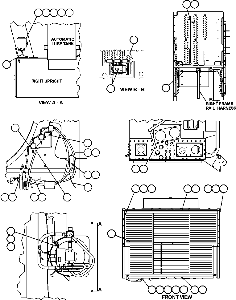 RADIATOR SHUTTER ASSEMBLY (SEE INDEX) PC2261 KOMATSU