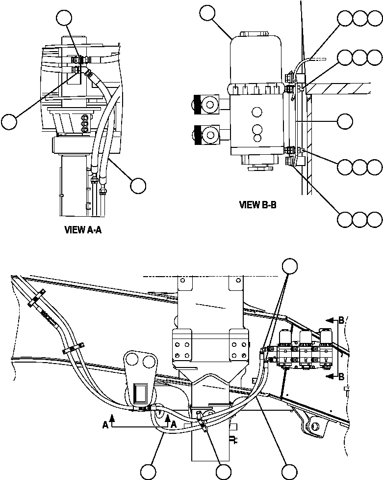 Опора EL9933 KOMATSU