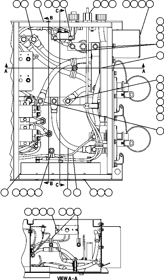 Жгут проводов EM2055 KOMATSU