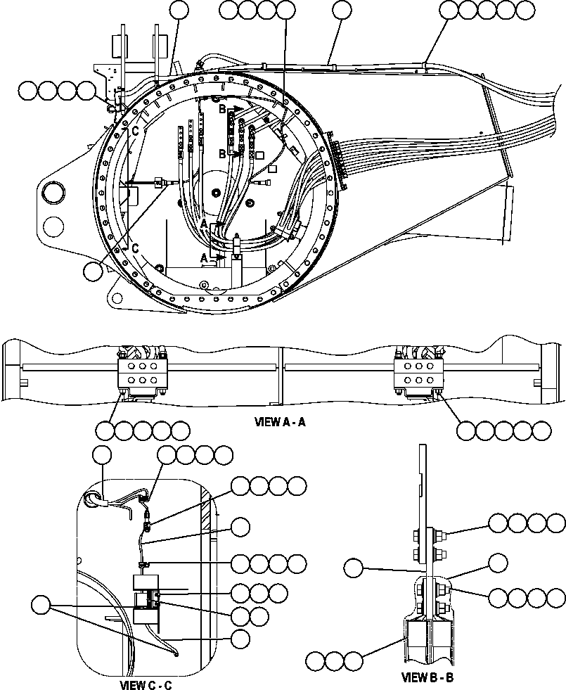 SWITCH, BLOWER PRESSURE EK0748 KOMATSU