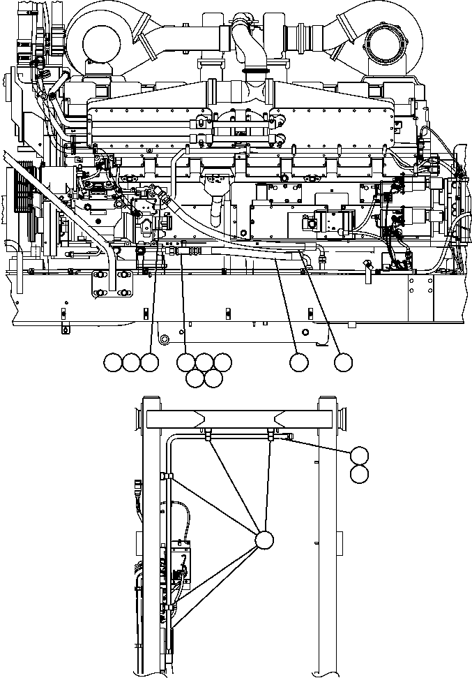 TUBE (UPPER) EM5426 KOMATSU