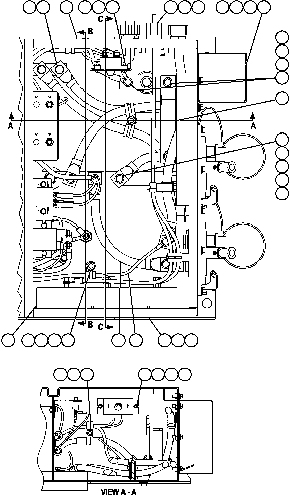 Жгут проводов EM4323 KOMATSU