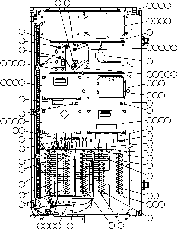 Бирка маркировки цепи WB3419 KOMATSU