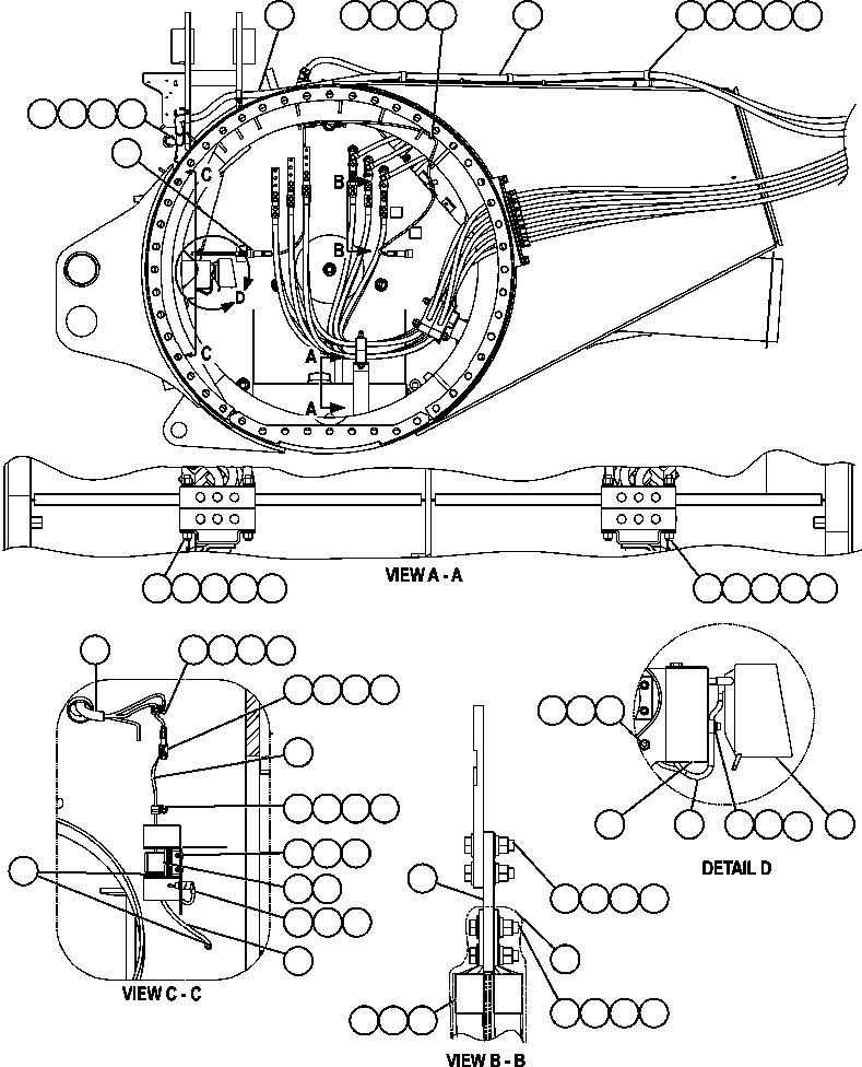 Жгут проводов EL9925 KOMATSU