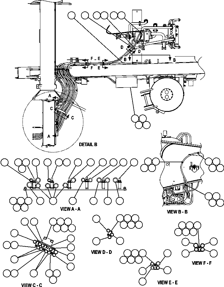Кронштейн EM3196 KOMATSU