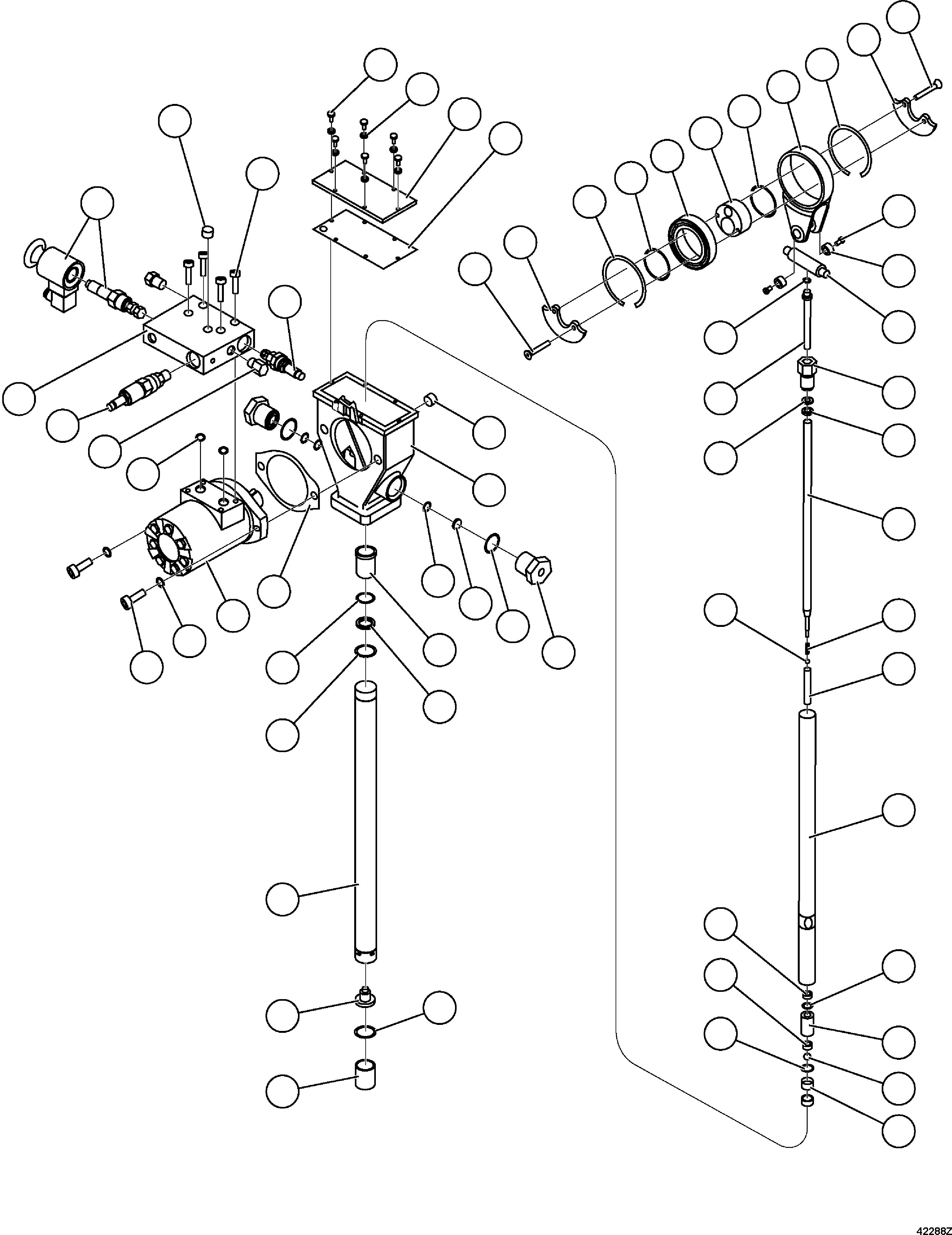 Уплотнительное кольцо (комплект) L073-45 KOMATSU