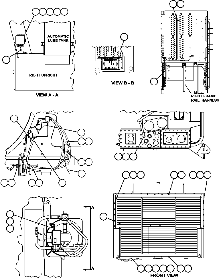 HARNESS, ENGINE SHUTTER SOLENOID EM3427 KOMATSU