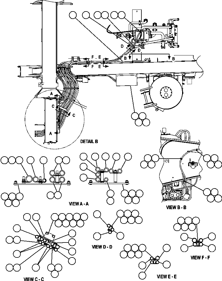 Кронштейн EM6430 KOMATSU