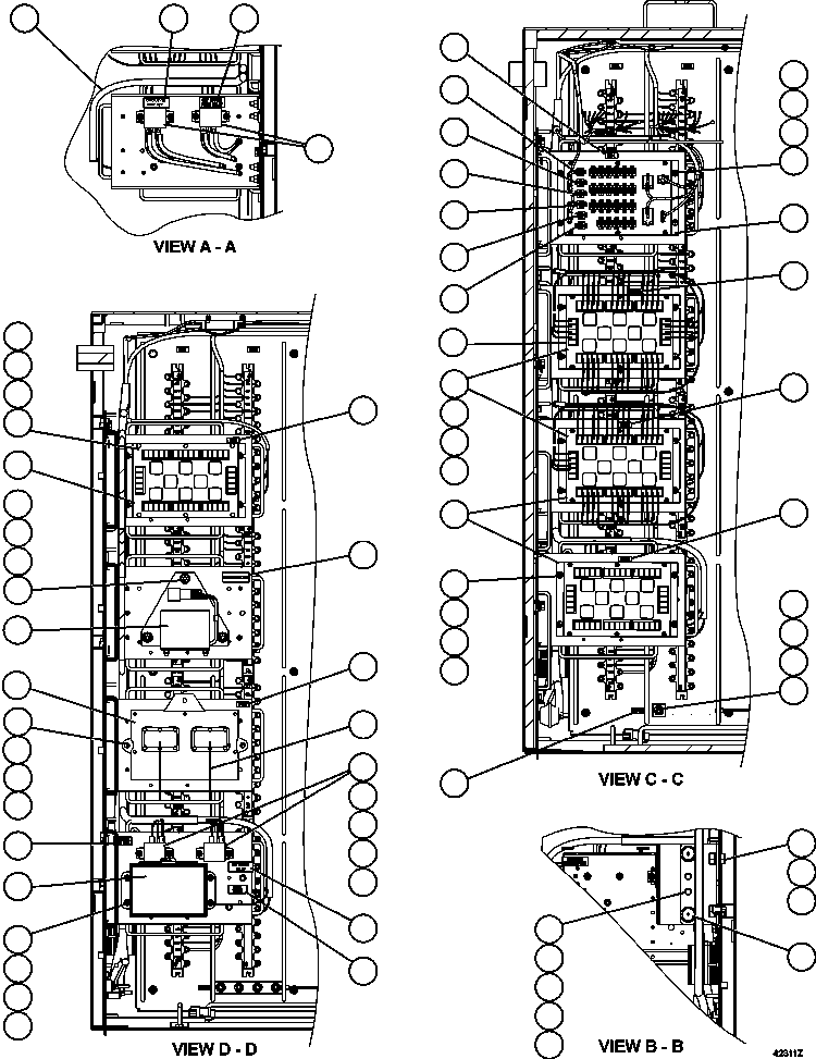 Табличка - GB32 EL7629 KOMATSU