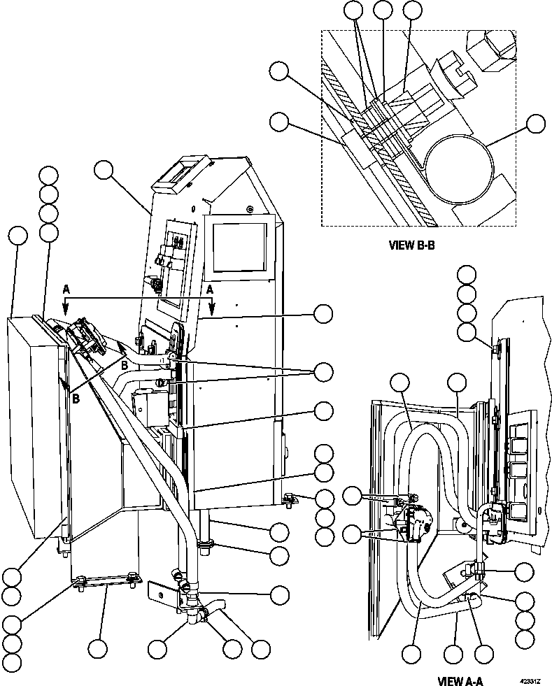 Губчатое неопреновое уплотнение EC8893 KOMATSU