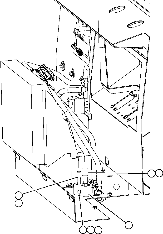 Шланг HA7601 KOMATSU