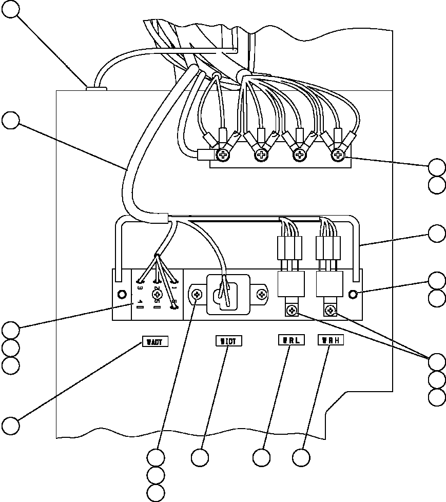 HARNESS, MULTI-FUNCTION SWITCH EK9576 KOMATSU