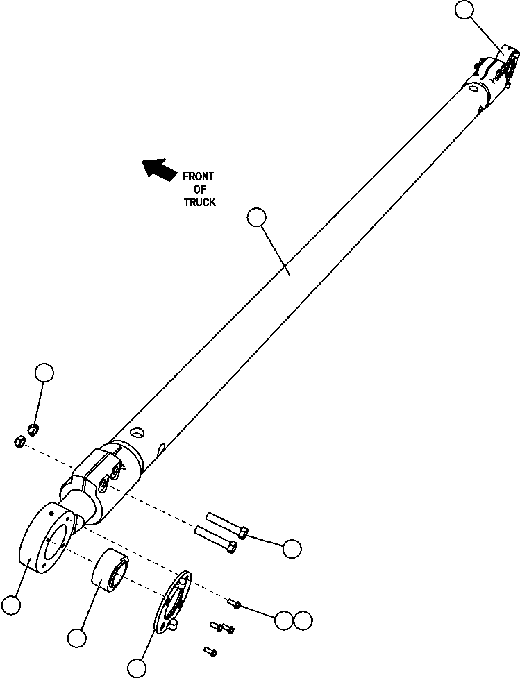 TIE ROD ASSEMBLY EK9271 KOMATSU