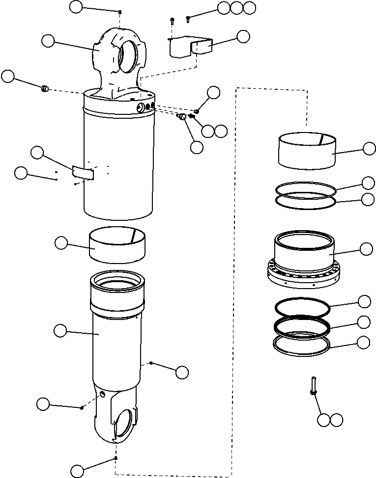 BEARING, PISTON PC2584 KOMATSU