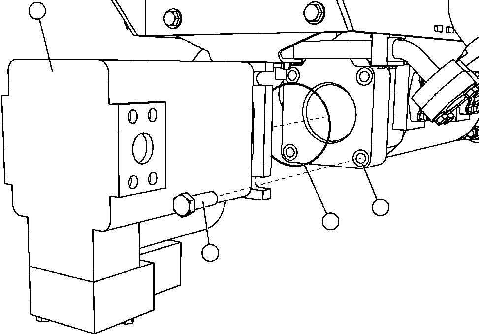 Винт с головкой - 1/2" - 13NC X 3 1/4" C1621 KOMATSU