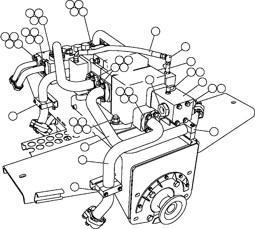 Винт с головкой - 1/2" - 13NC X 7 1/2" SR7215 KOMATSU
