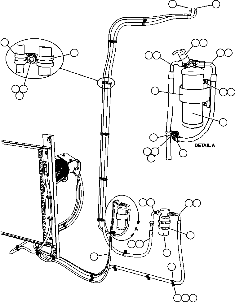 Винт с головкой - M20 X 2.50 X 40 MM0021 KOMATSU