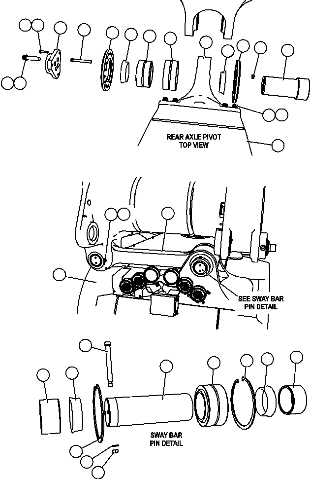 Ступенчатый болт - 5/8" - 11NC X 7.41" (1) EM8115 KOMATSU