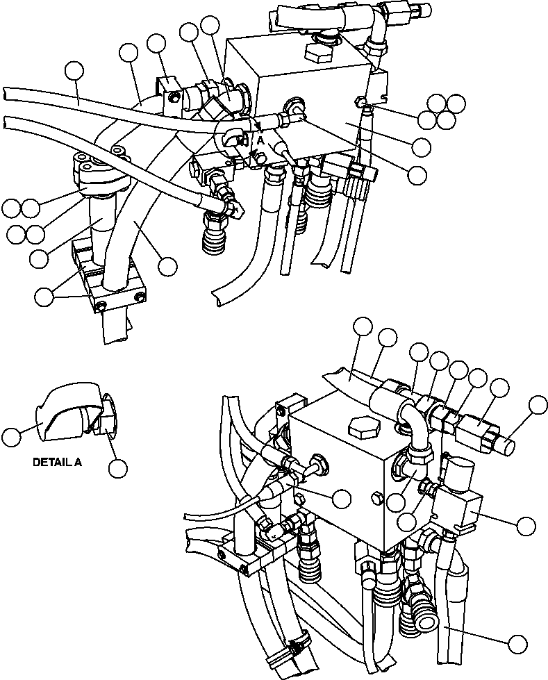 HOSE (PUMP) HA8568 KOMATSU