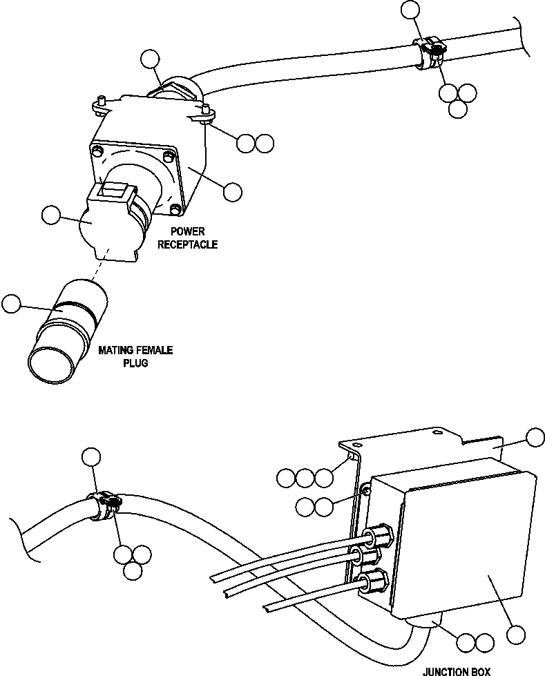 HOUSING, RECEPTACLE PC2675 KOMATSU