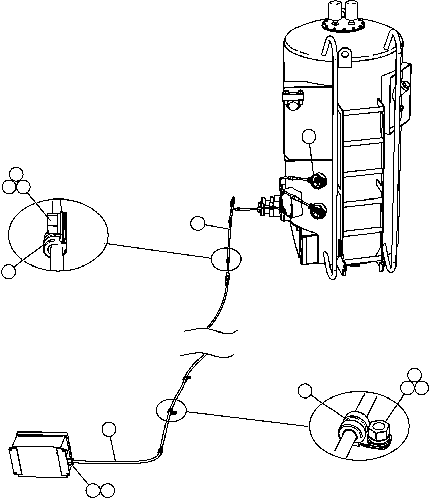 Отопитель EM8239 KOMATSU