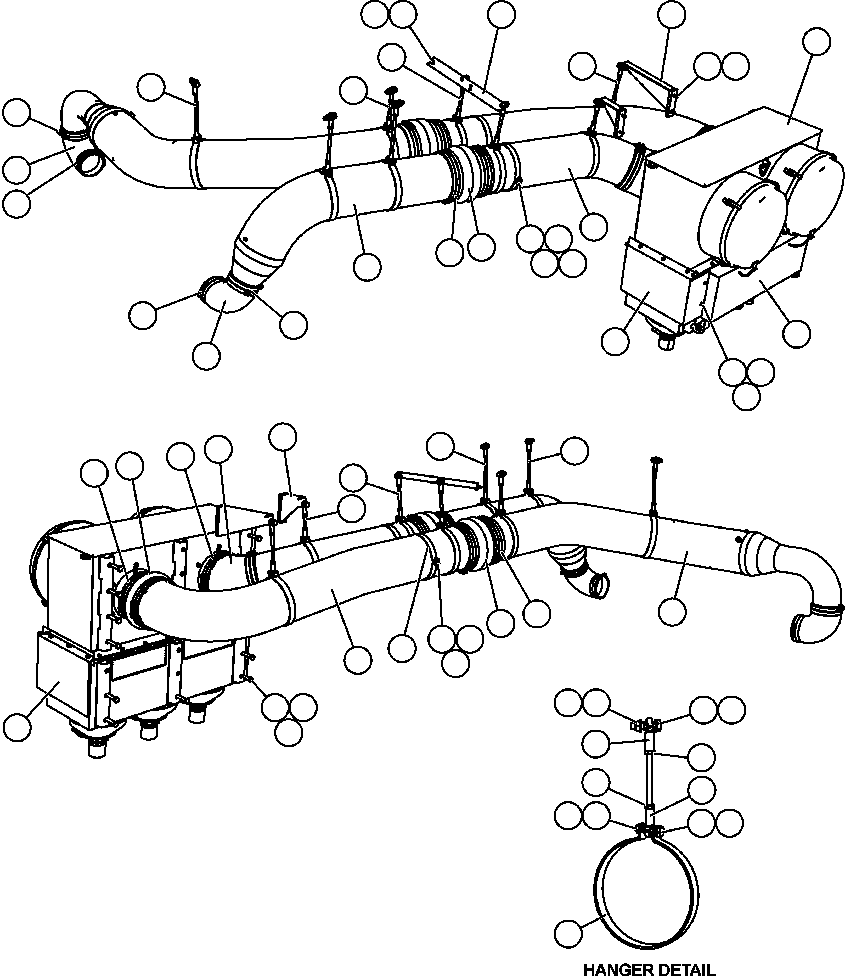 TUBE, INNER REAR - LH EJ1972 KOMATSU
