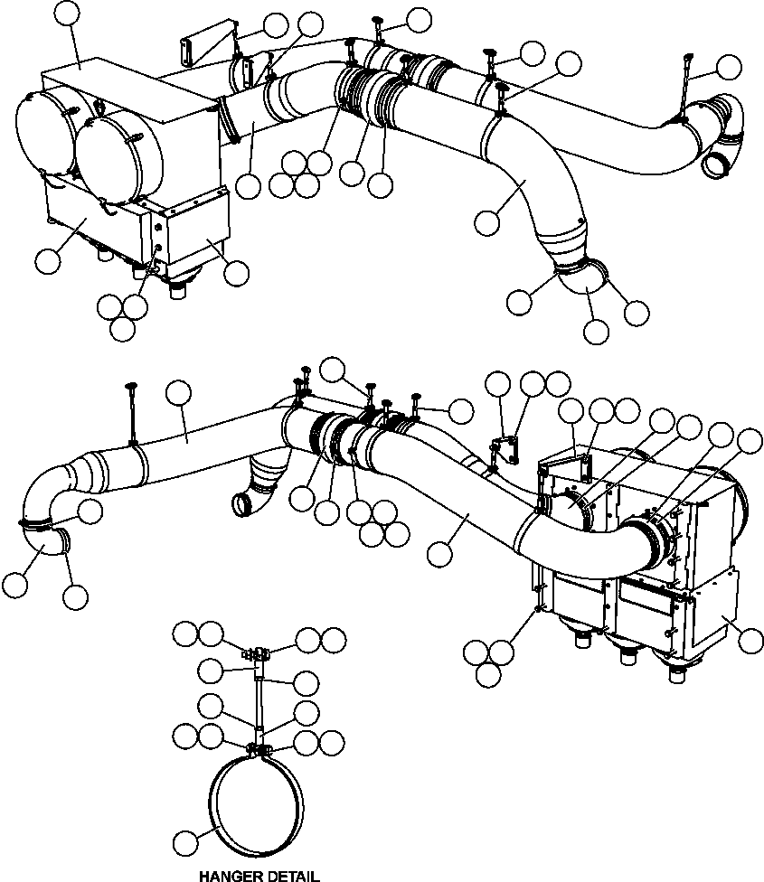 TUBE, INNER REAR - RH EJ2407 KOMATSU