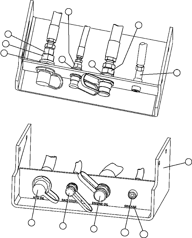 Прямой фитинг WB0954 KOMATSU
