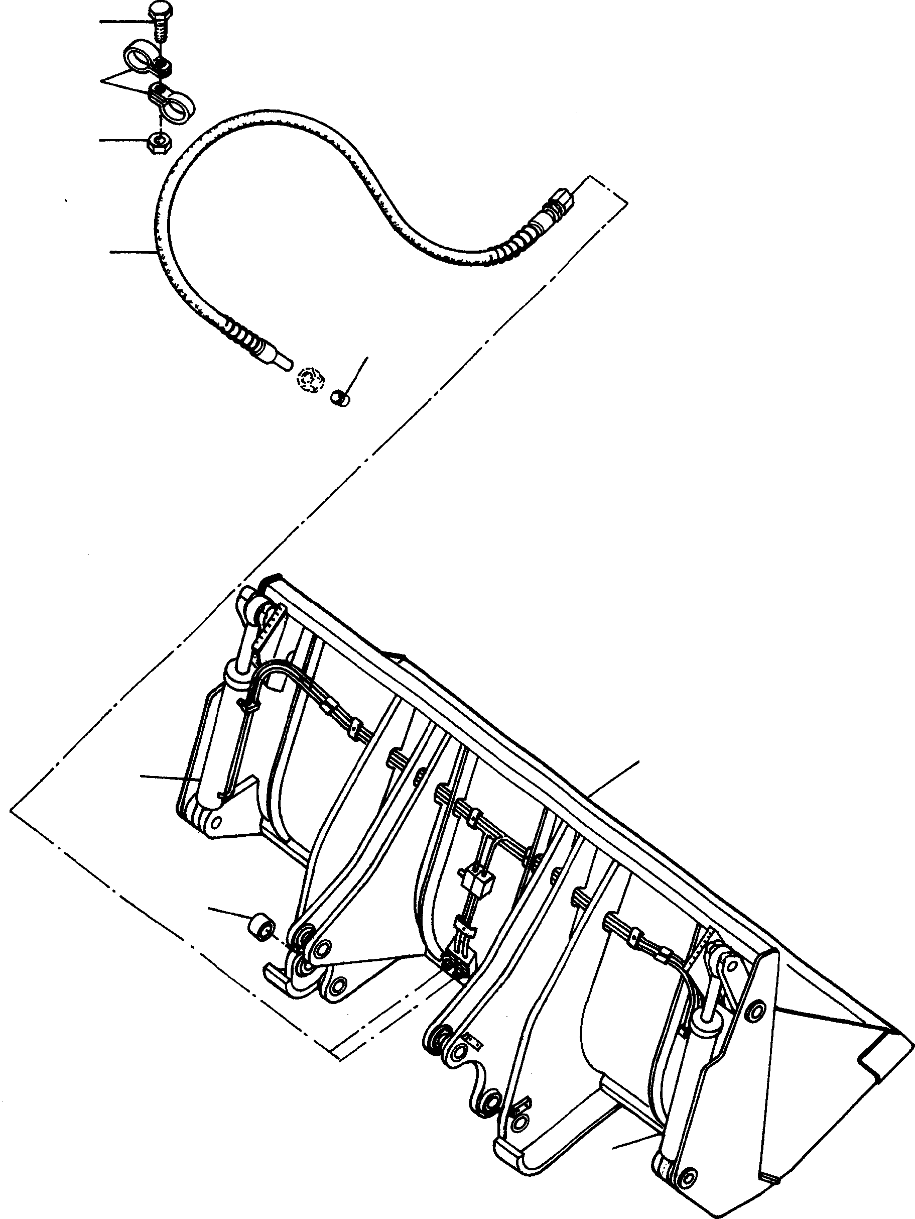Шланг 3085179M1 KOMATSU