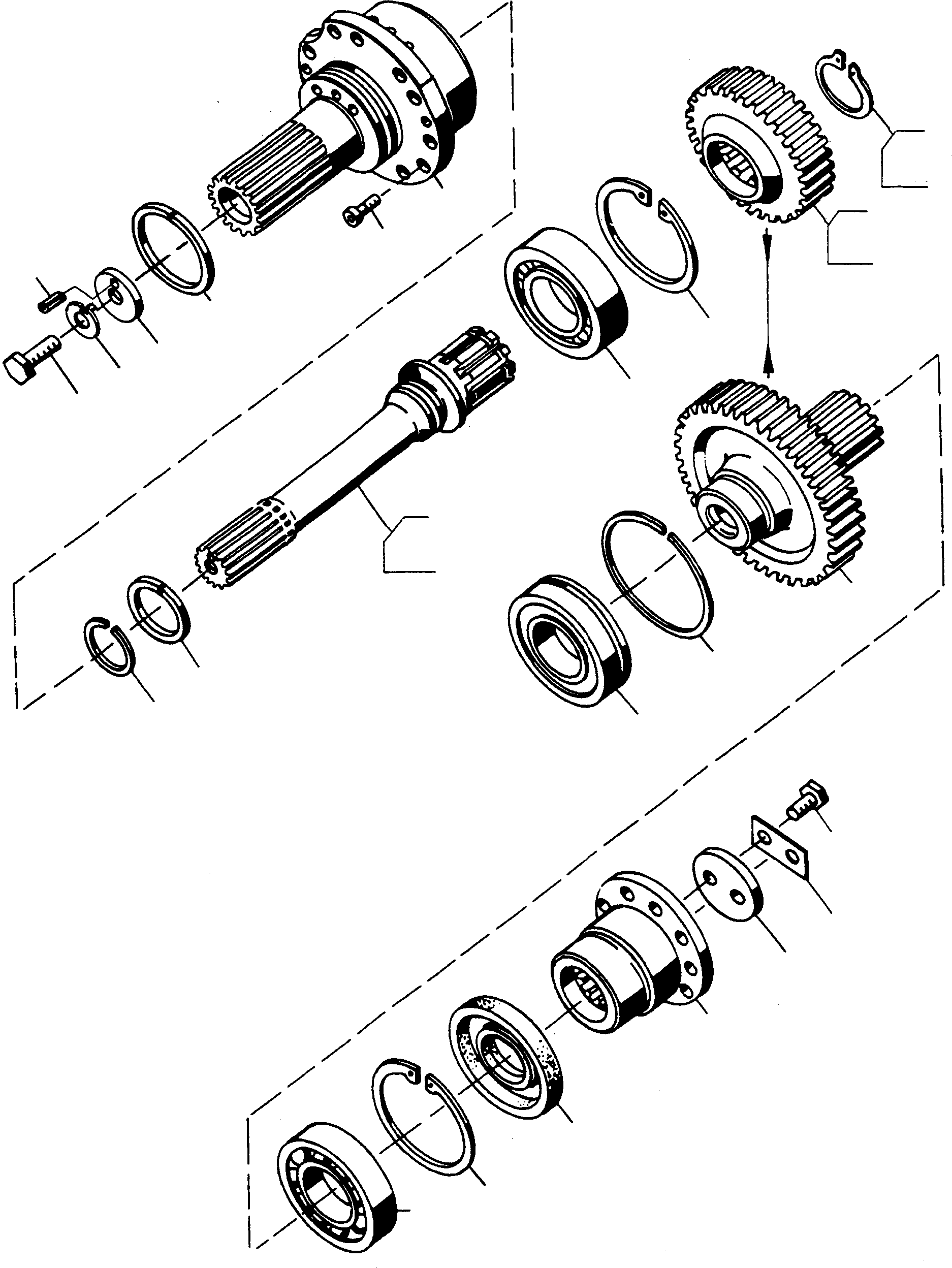 DRIVE PINION 2889706M1 KOMATSU