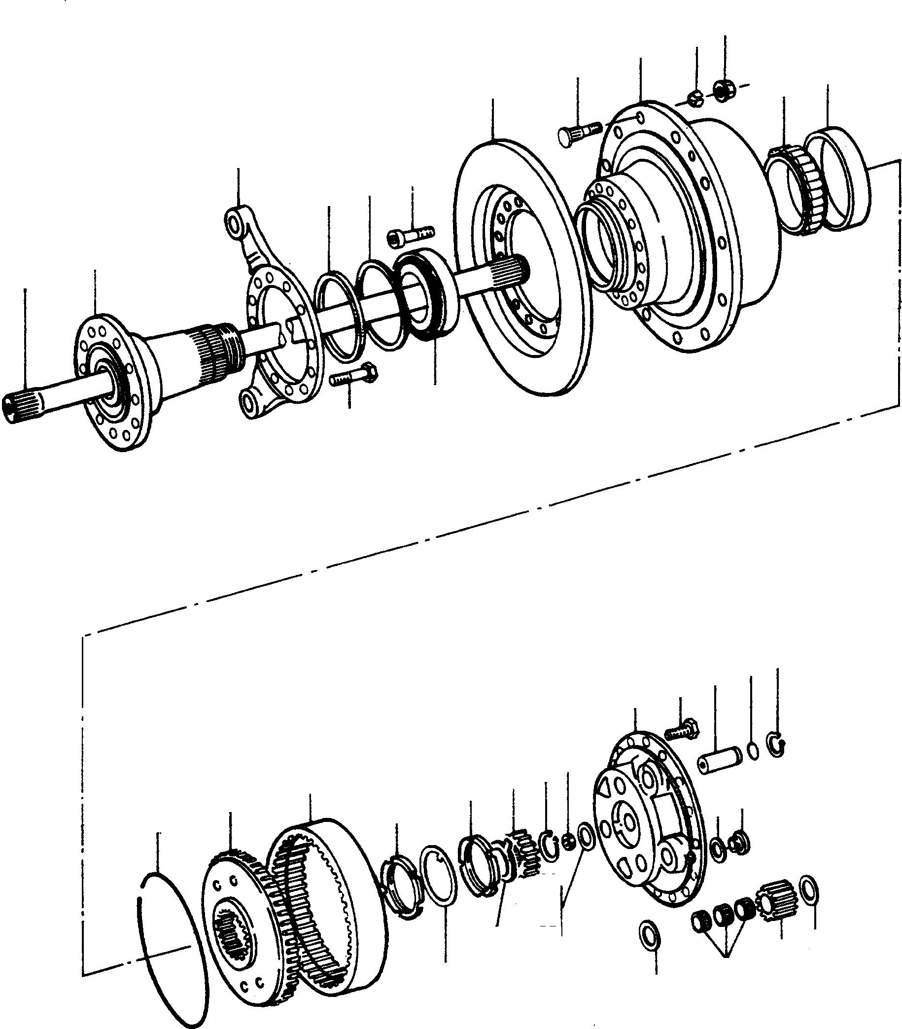 PLANETARY GEAR 2950484M1 KOMATSU