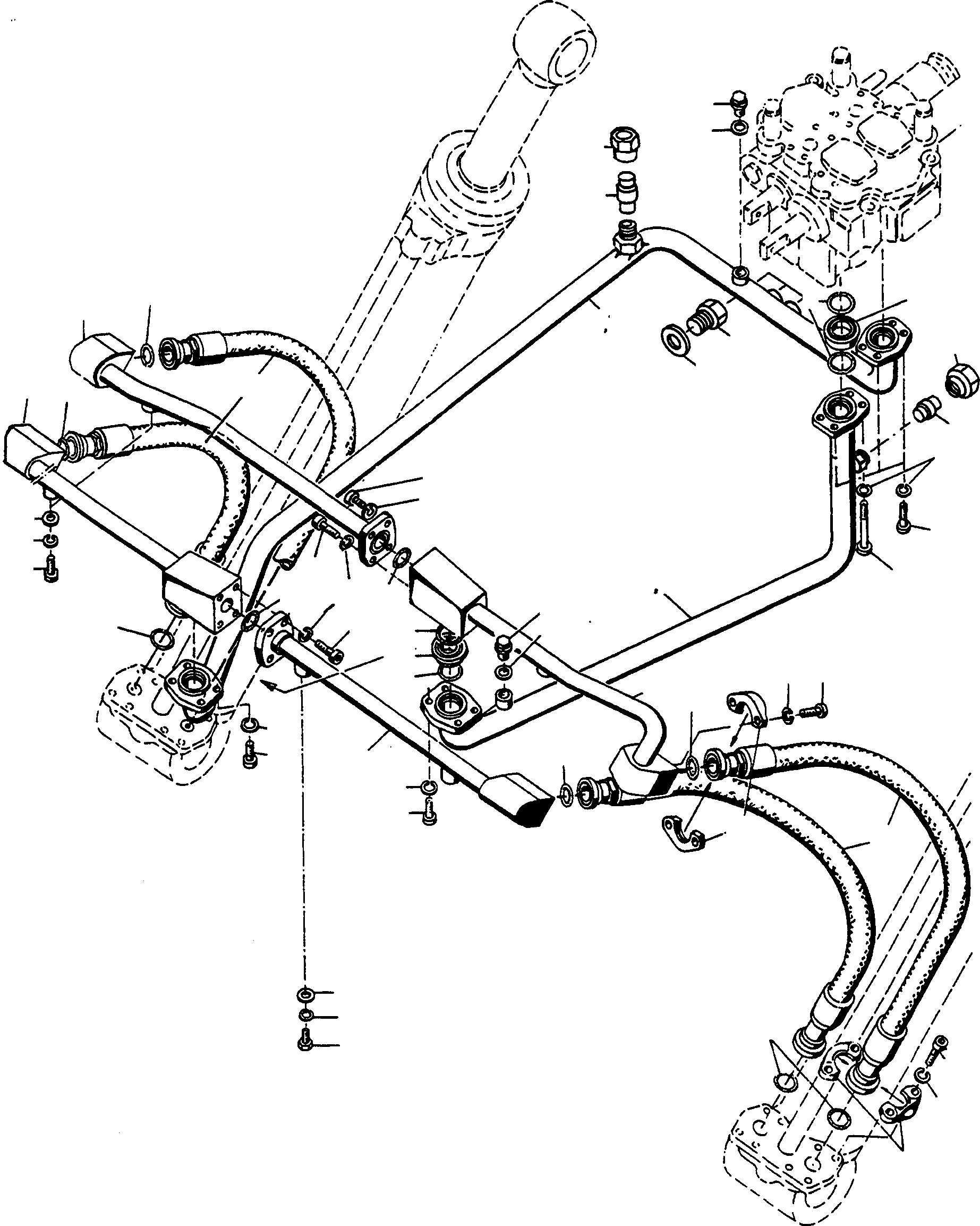 Пробка 2994589M1 KOMATSU