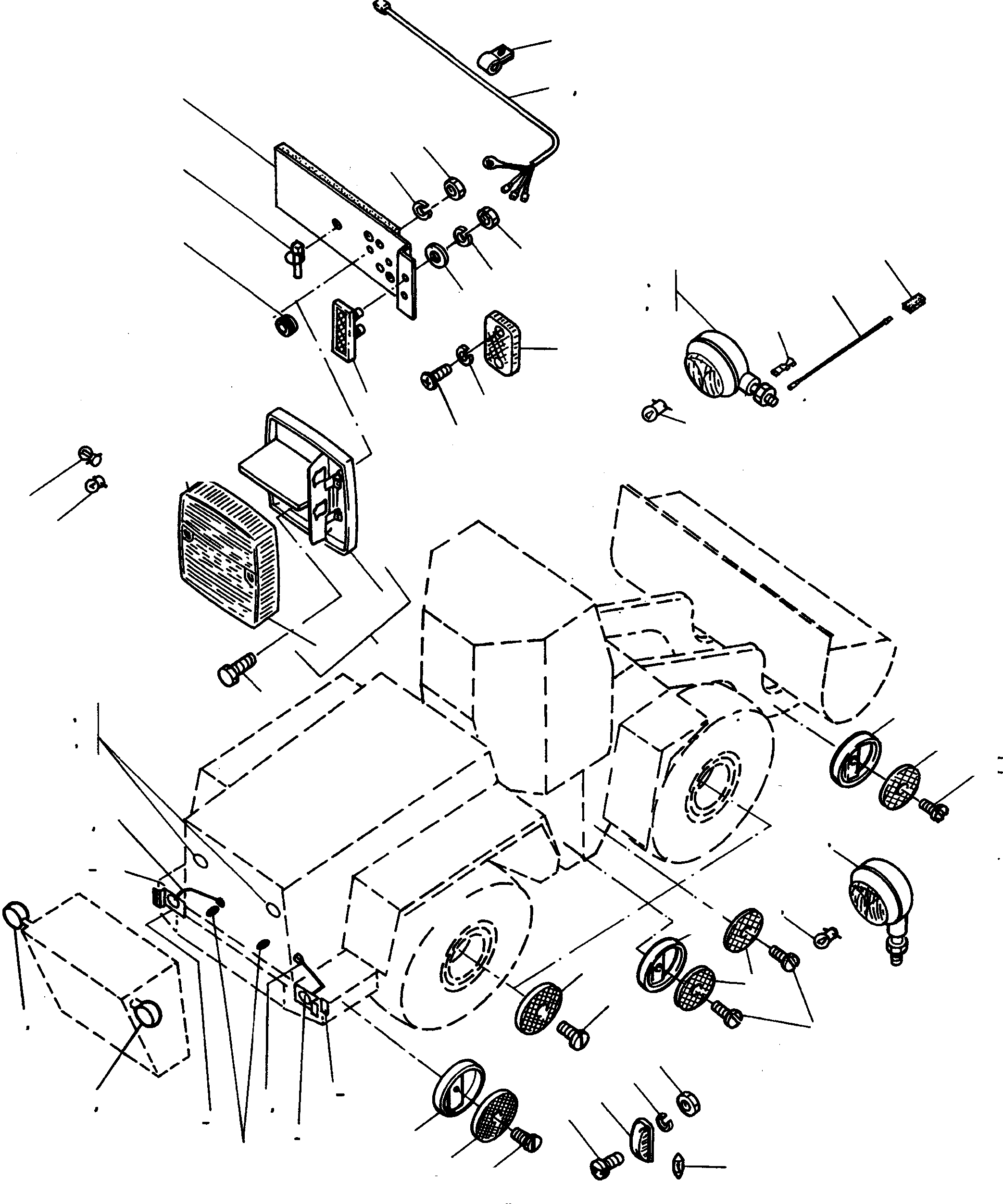 Кронштейн 3096304M91 KOMATSU