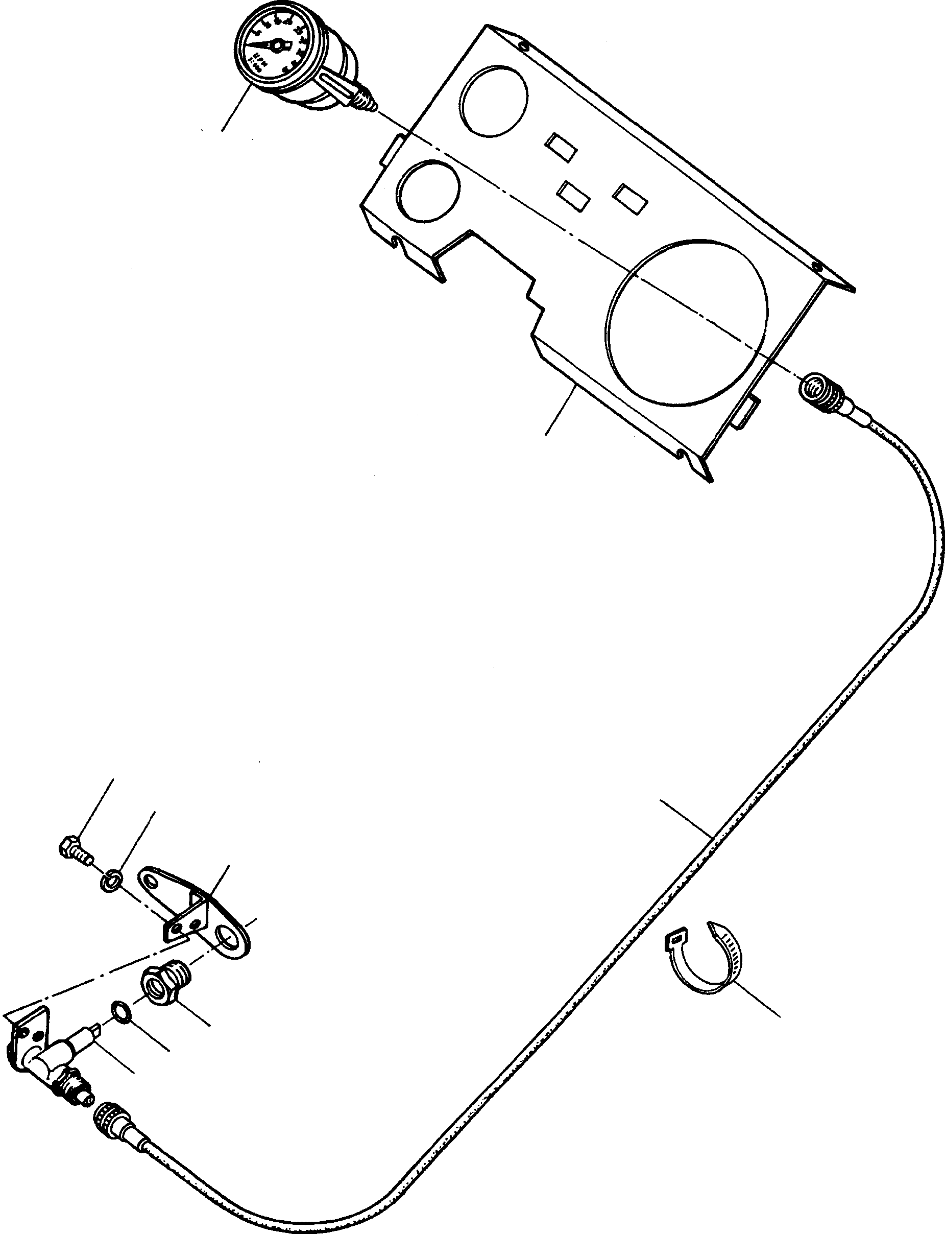 REVOLUTION INDICATOR 2865401M92 KOMATSU