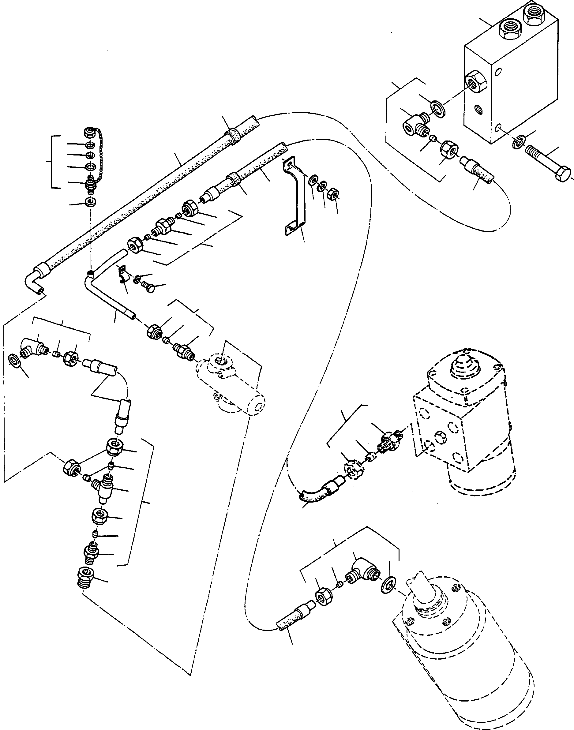 Шланг 3086874M1 KOMATSU