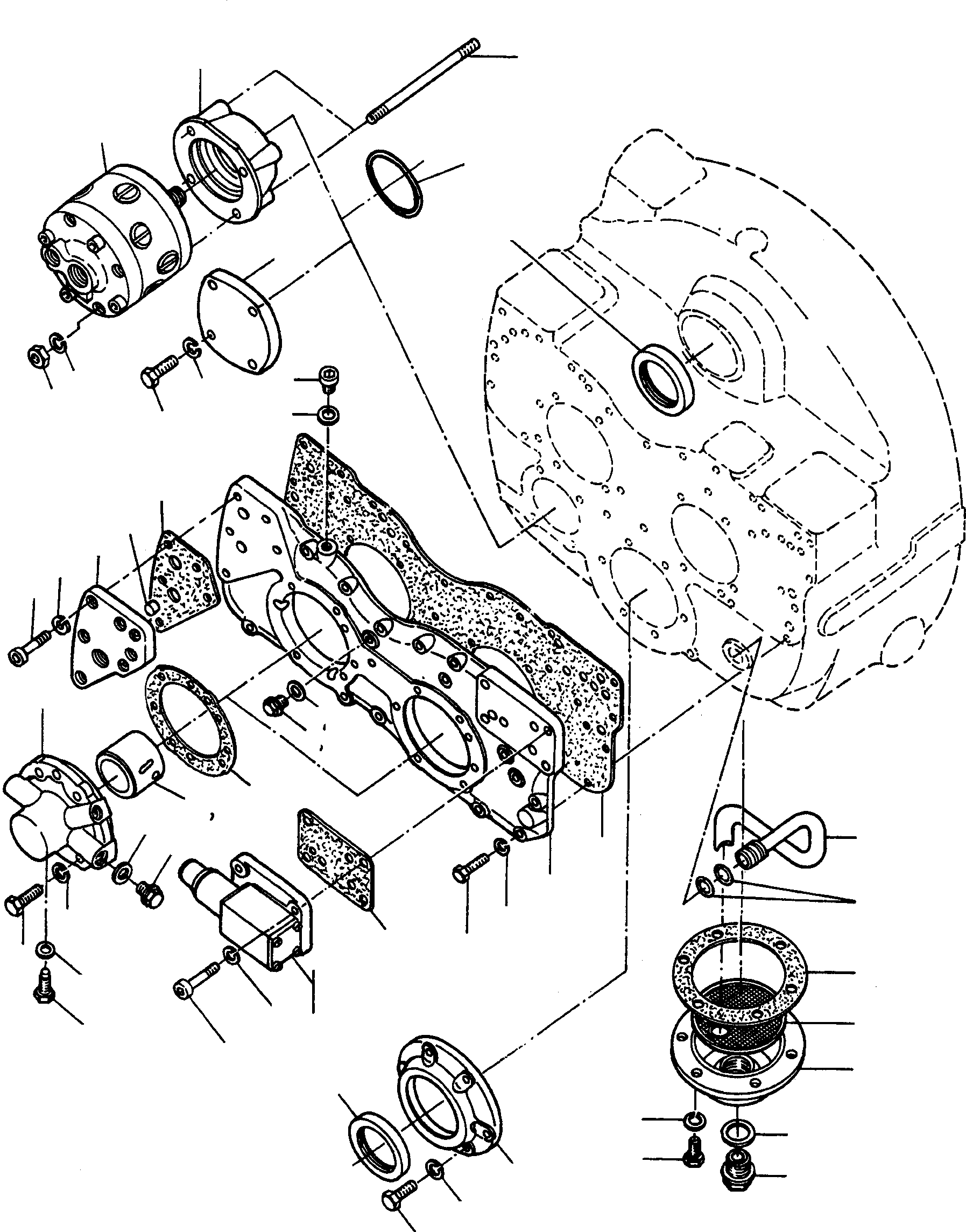 Прокладка 2889529M1 KOMATSU
