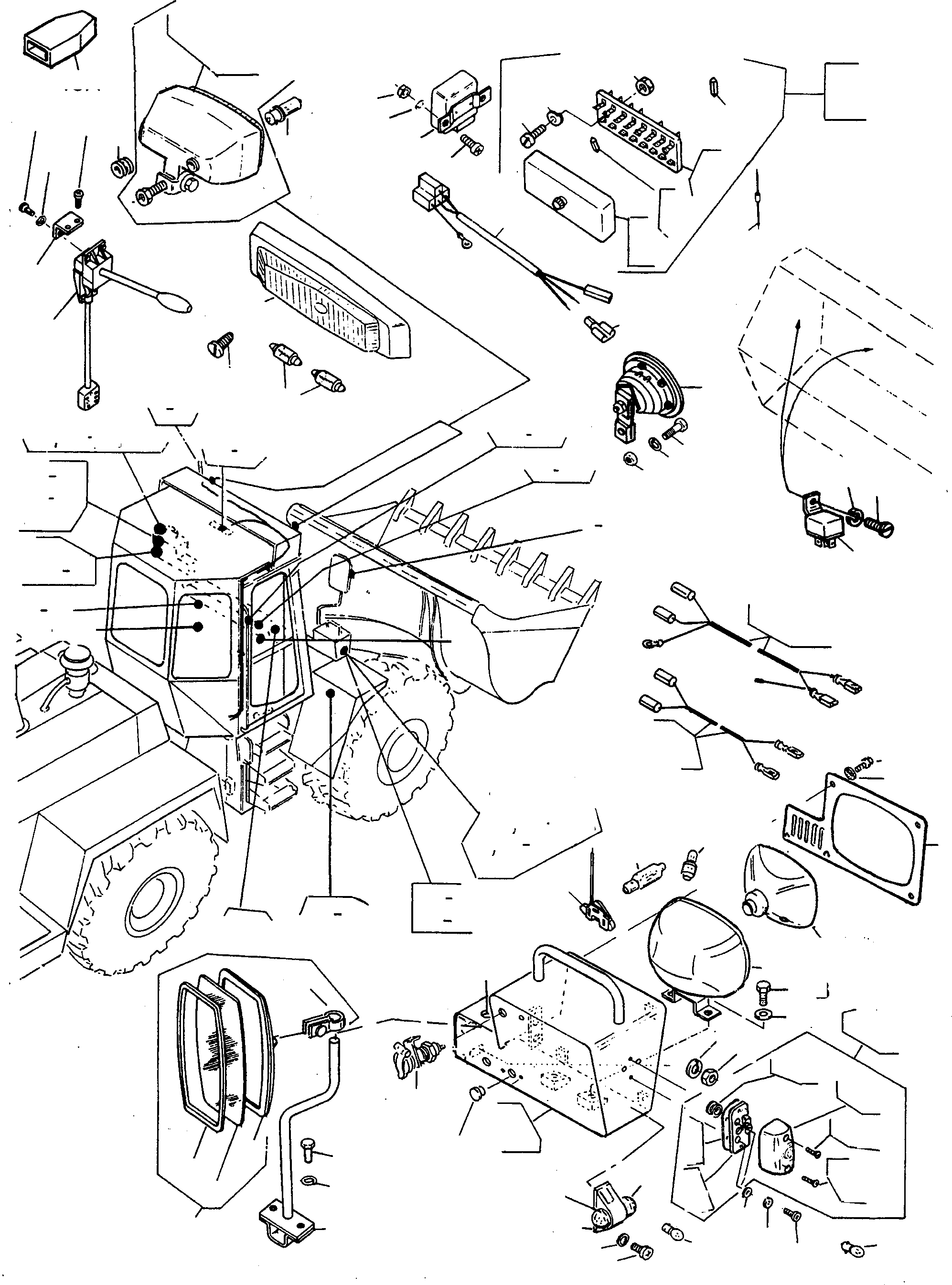 Жгут проводов 4003687M91 KOMATSU