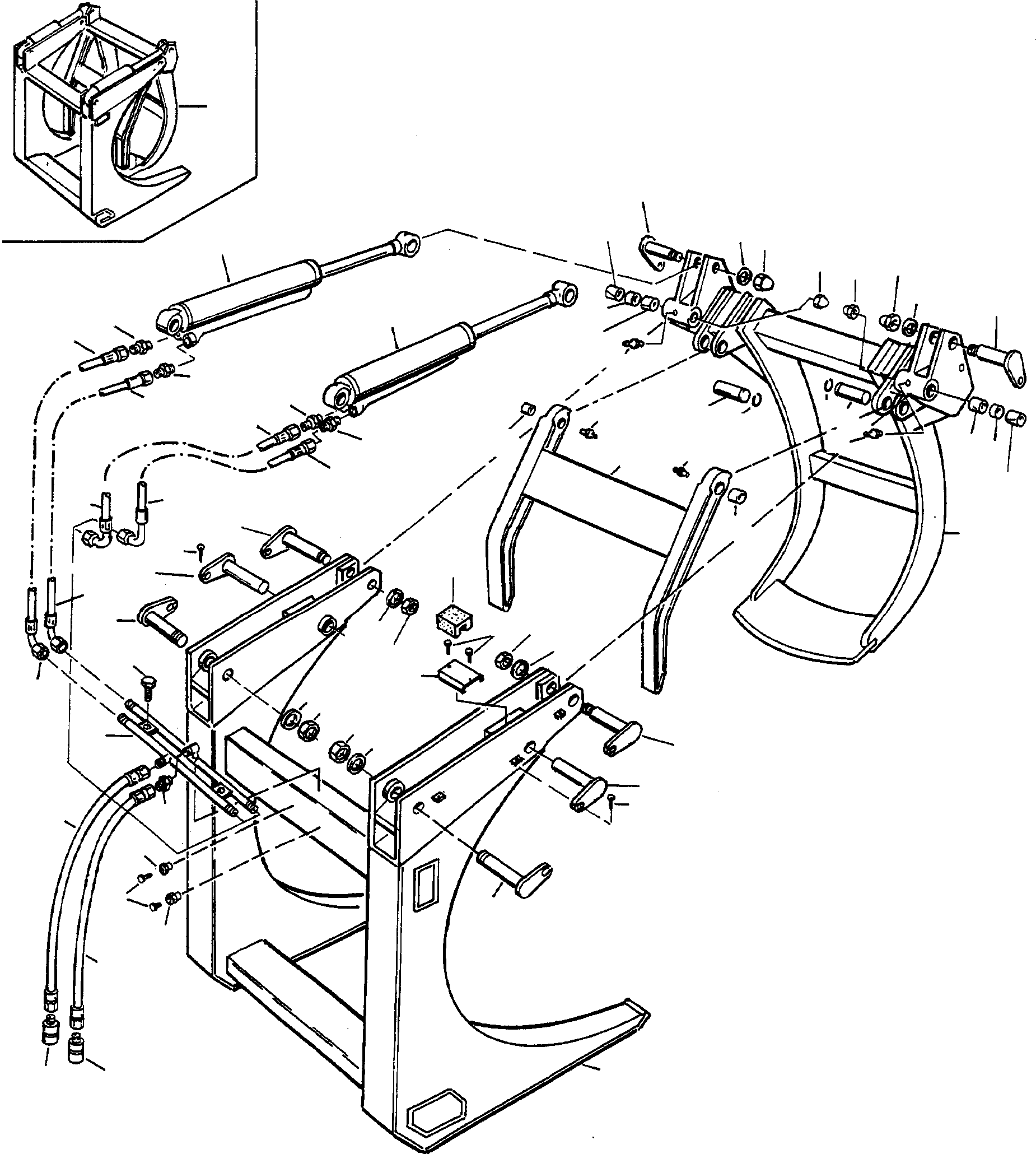 Переходник 4917347M1 KOMATSU