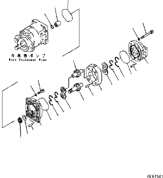 ведомая шестерня (\7\705-17-29512) KOMATSU